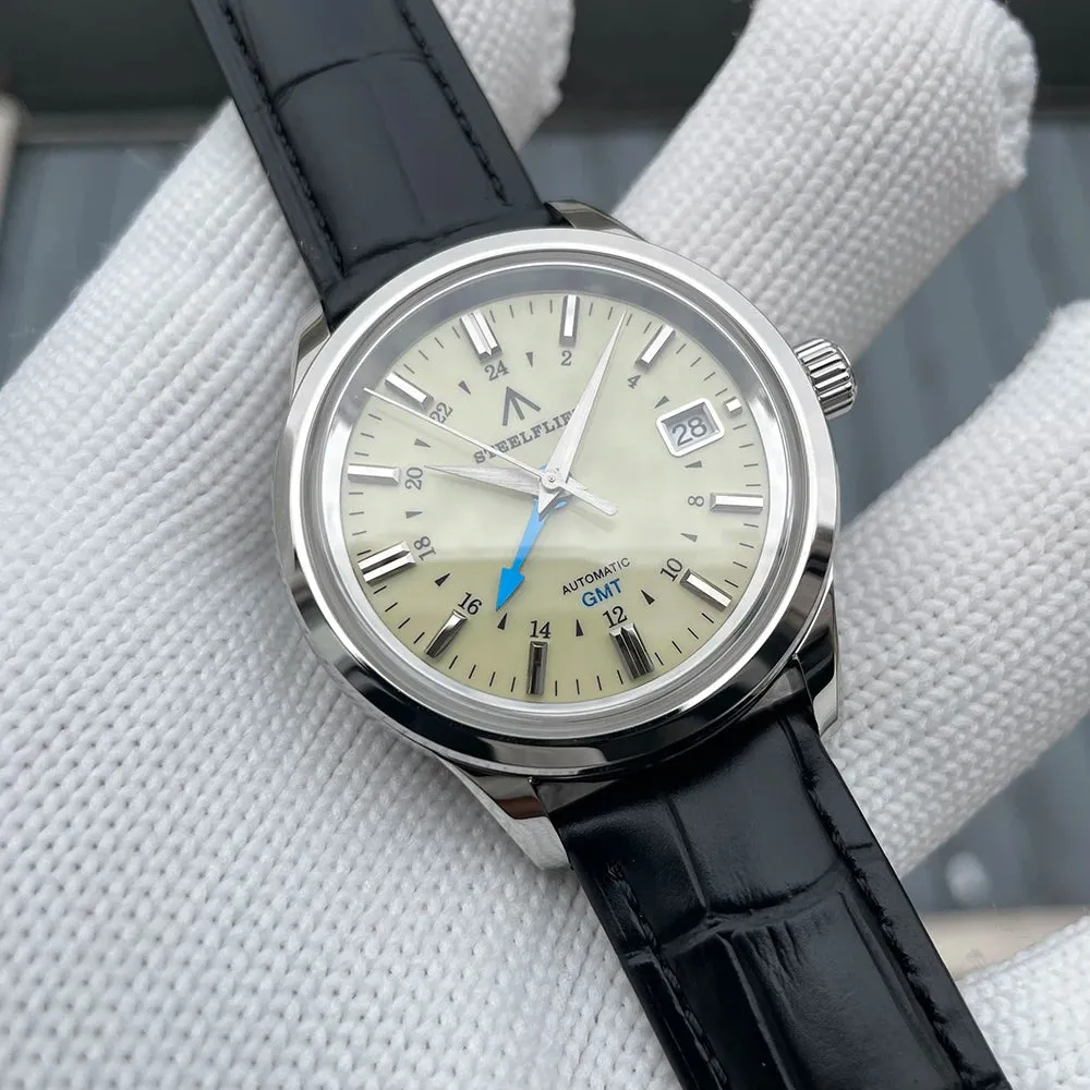 1Steelflier SF791 Elegance Collection NH34 GMT Watch