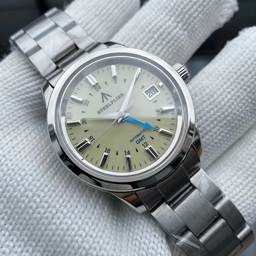 1Steelflier SF791 Elegance Collection NH34 GMT Watch