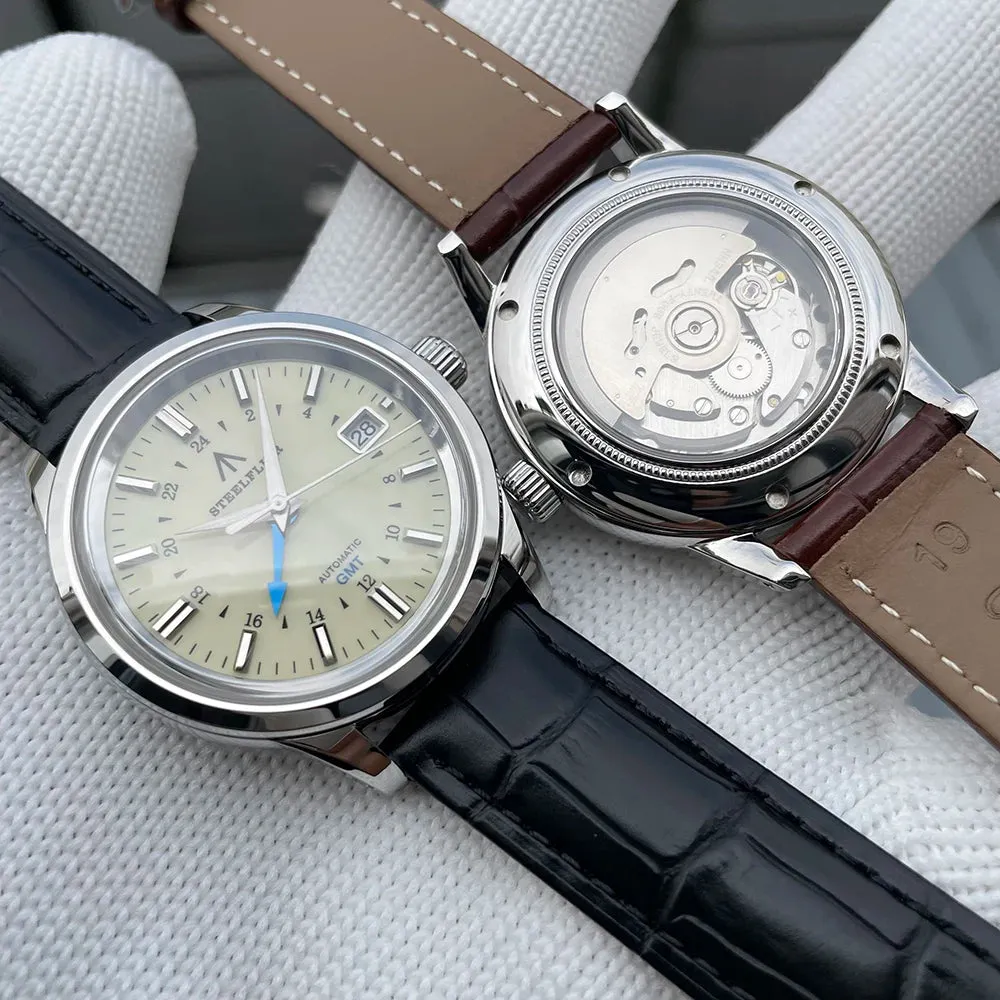 1Steelflier SF791 Elegance Collection NH34 GMT Watch