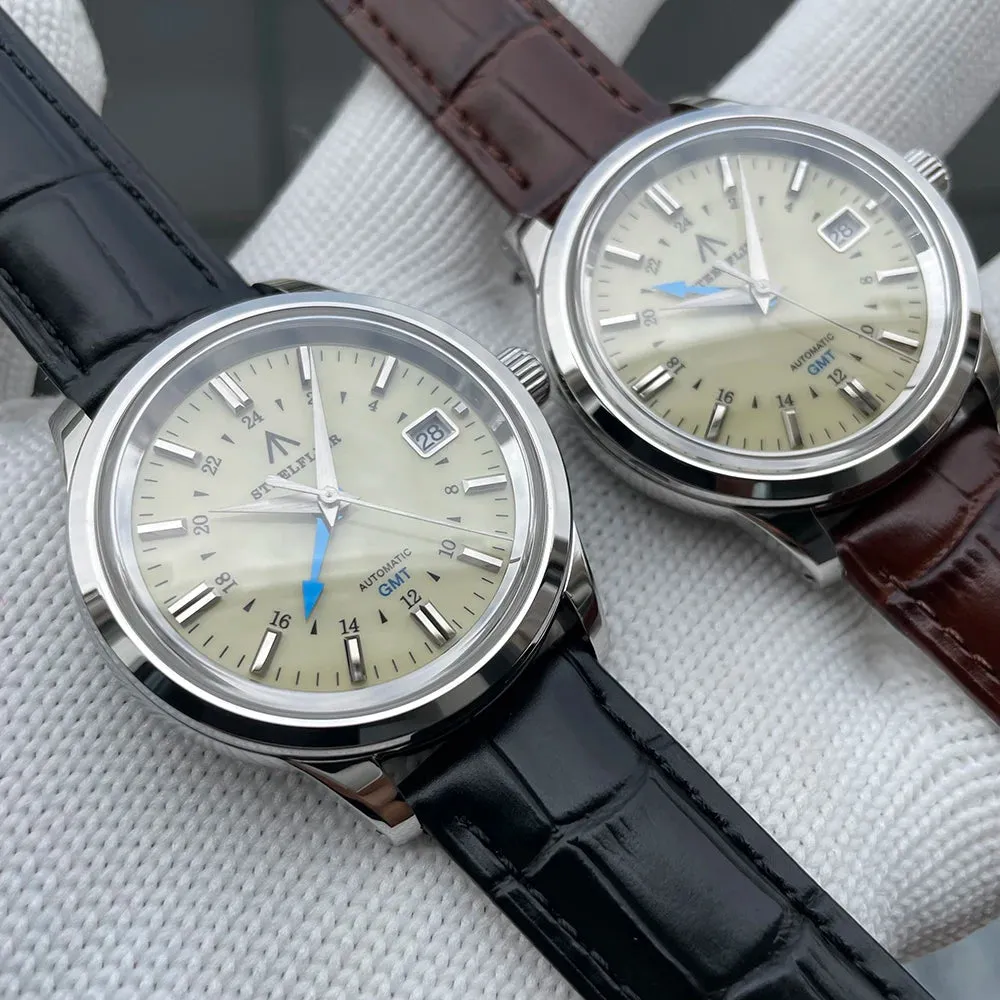 1Steelflier SF791 Elegance Collection NH34 GMT Watch