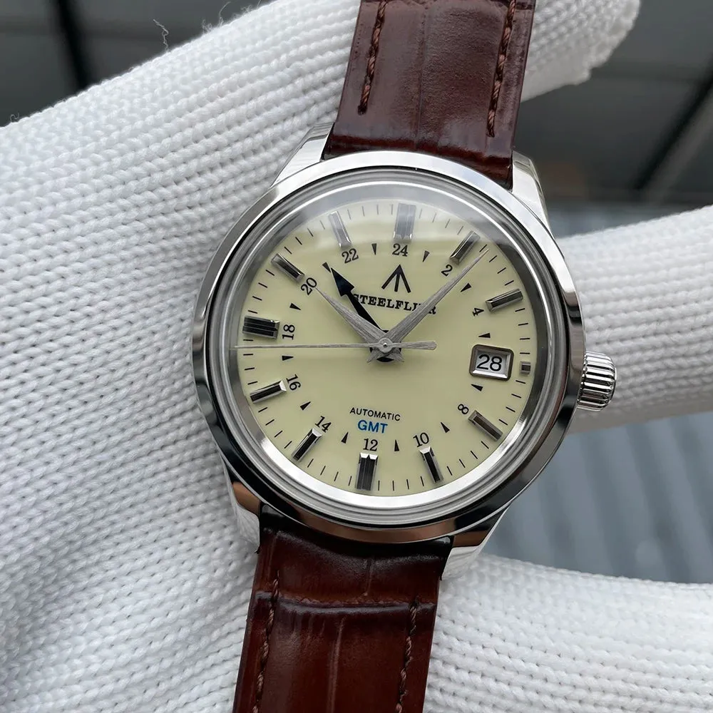1Steelflier SF791 Elegance Collection NH34 GMT Watch