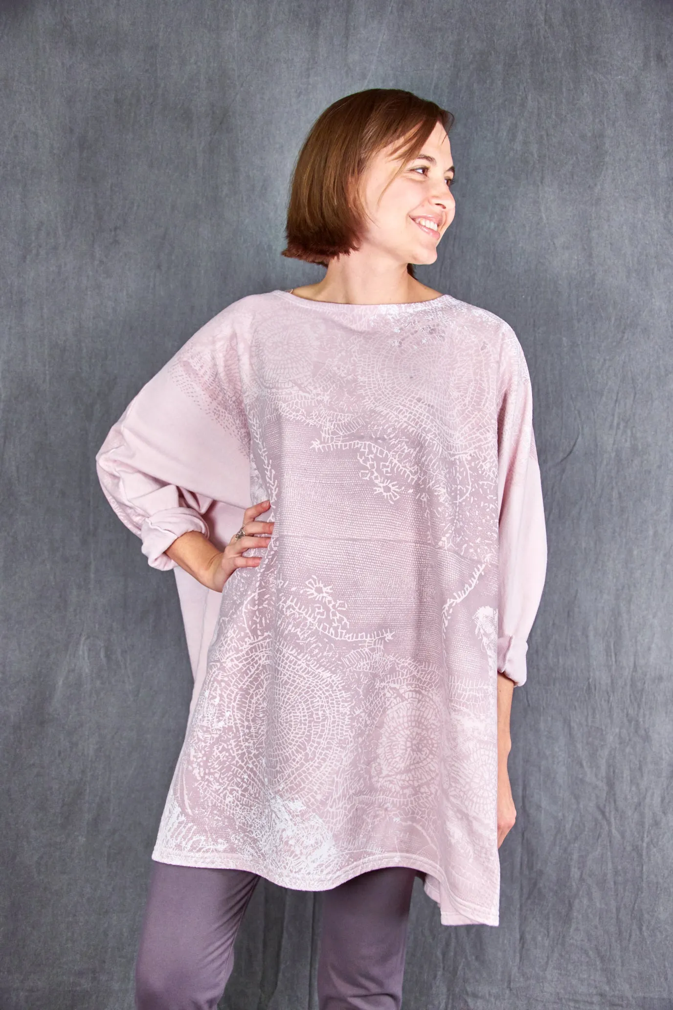 2304 Modern Sweatshirt Pink-P