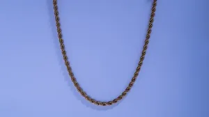 5MM Rope Chain Yellow Gold