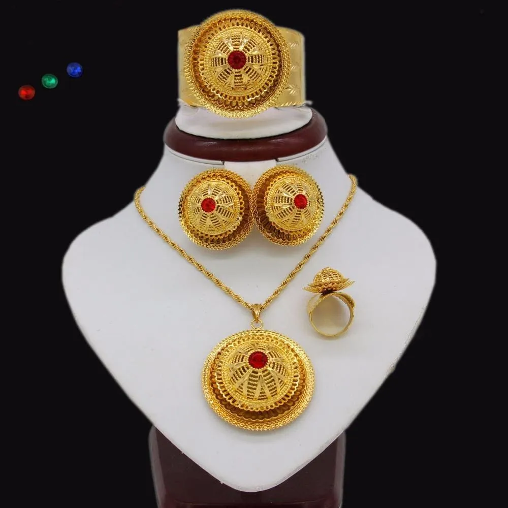 Addis Ethiopian Jewelry Set