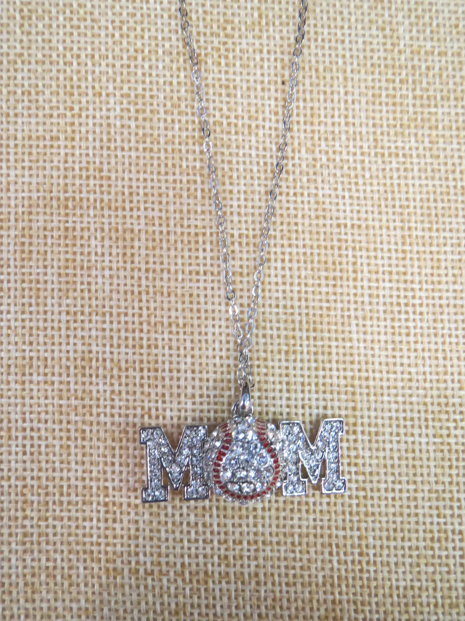 ADO | Hometown Pride Baseball Mom Necklace