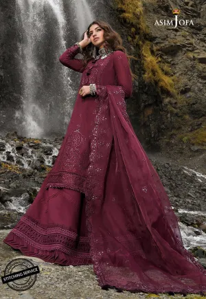AJSL-19 | Asim Jofa Shehr-e-Yaar Luxury Lawn Collection 2022 | Unstitched Embroidered Lawn Suits