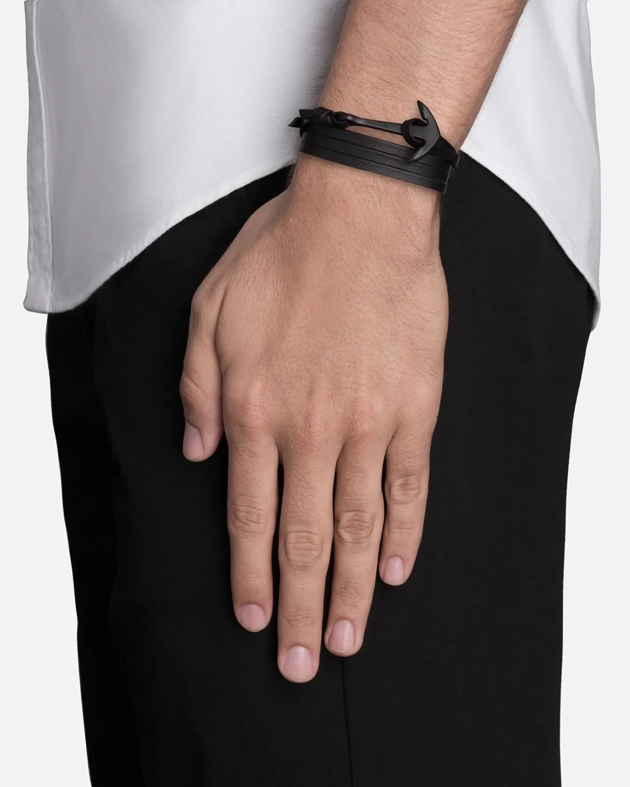 Anchor Leather, Noir