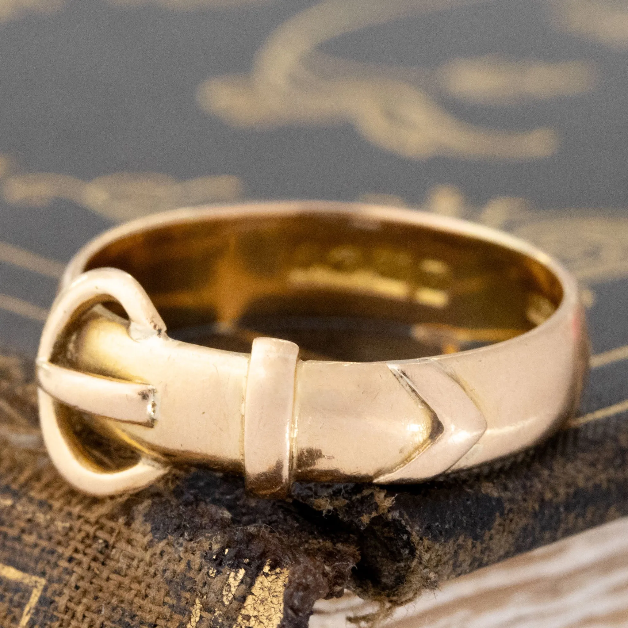 Antique English Buckle Band