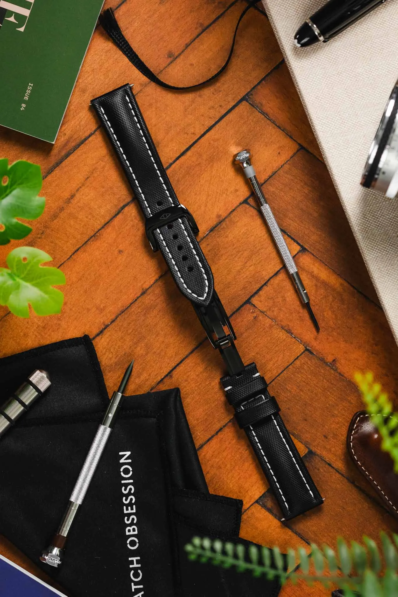 Artem Straps RM Style Deployment Clasp - DLC