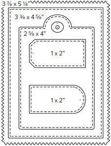 a|s die set - tag bundle