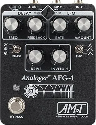 ASHVILLE MUSIC TOOLS AFG-1 Dynamic Flanger - Special Black Texture