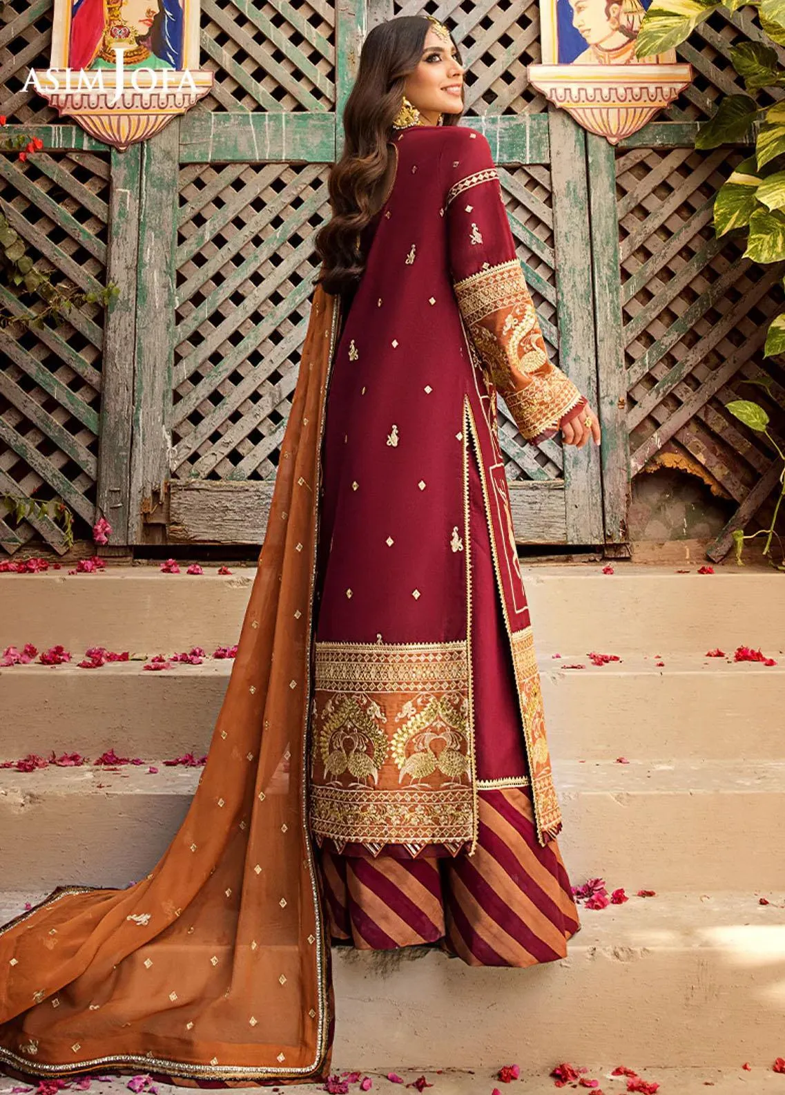 Asim Jofa | Luxury Lawn 2023 | AJLR-11