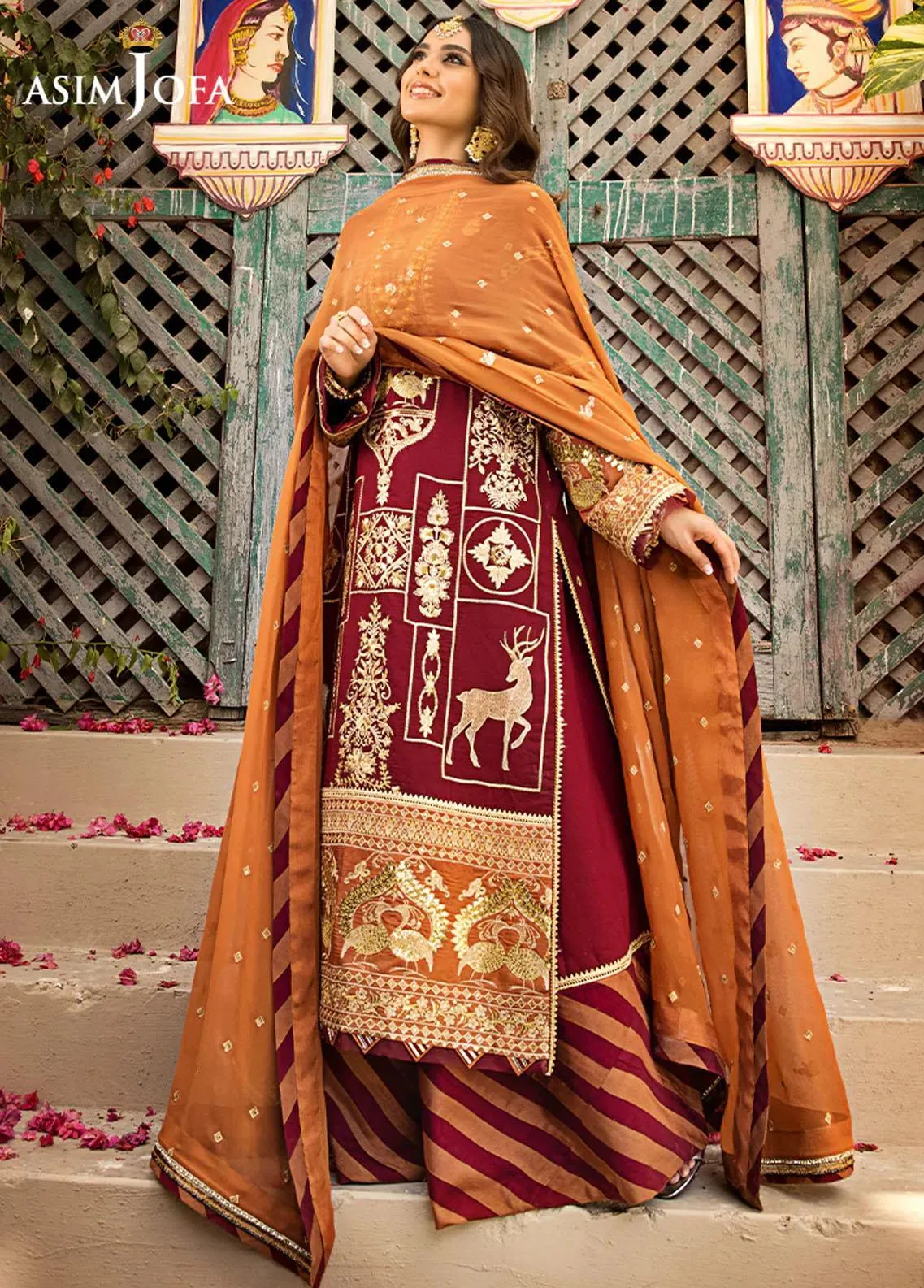 Asim Jofa | Luxury Lawn 2023 | AJLR-11