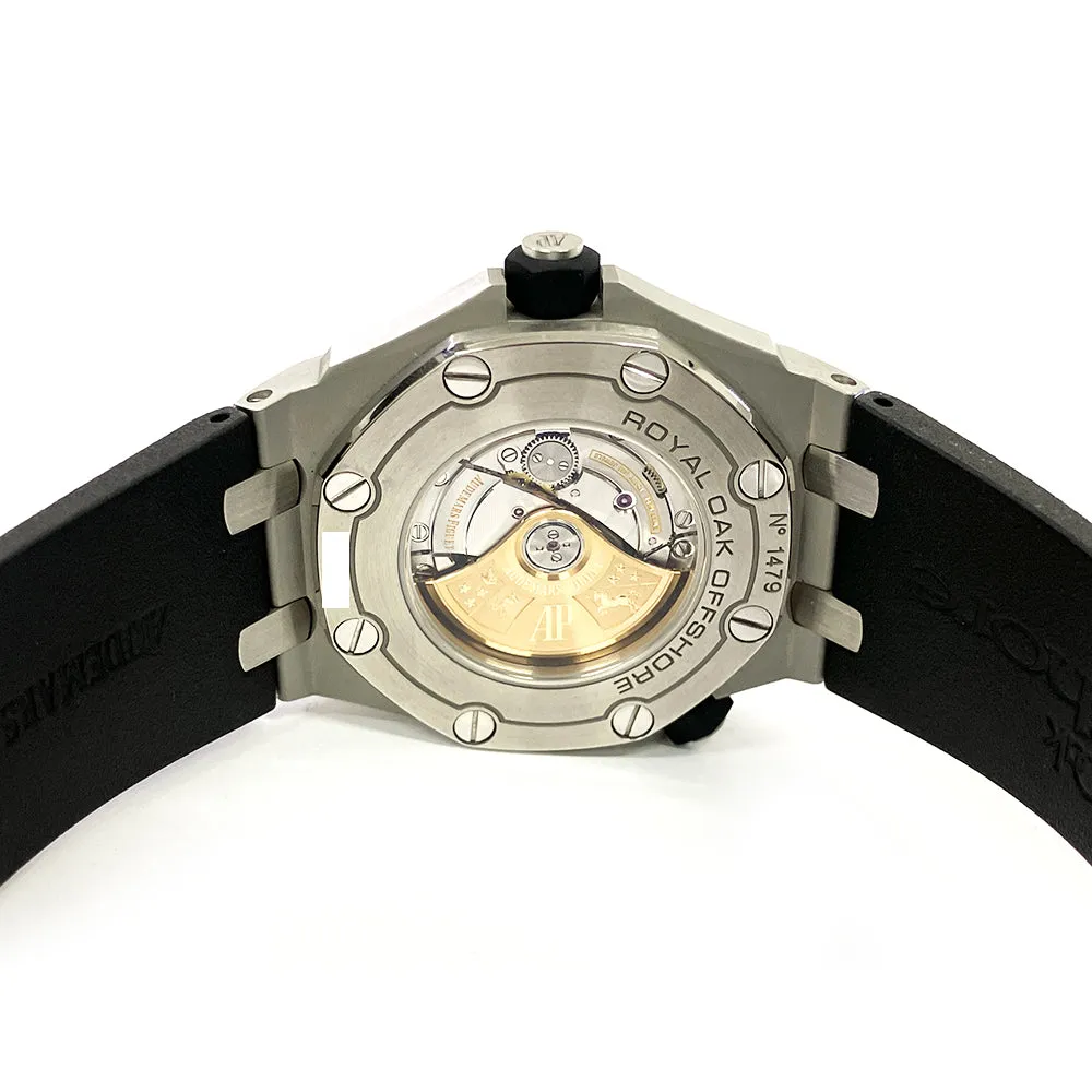 Audemars Piguet Royal Oak Offshore 15710ST.OO.A002CA.02 White Dial Oct 2015