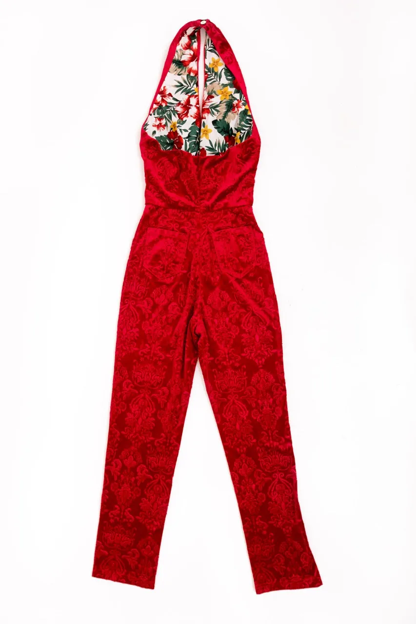 Belle Vie Jumpsuit (Ruby)