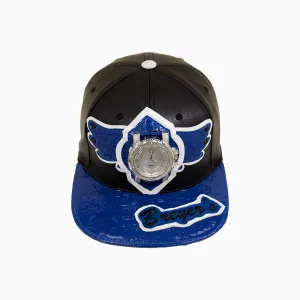 Breyer's Buck 50 Leather Watch Hat With Logo