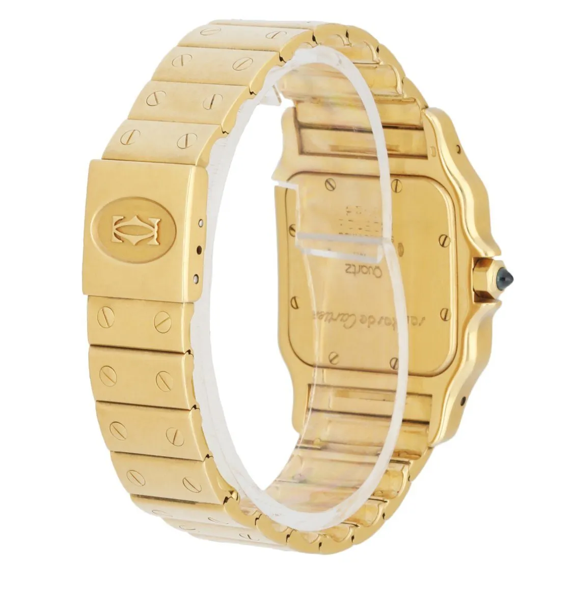 Cartier Santos Galbee 887901 18K Yellow gold Men's Watch