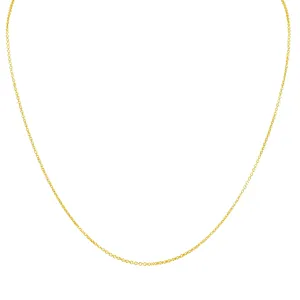 CHAINS: CABLE CHAIN-14KT GOLD