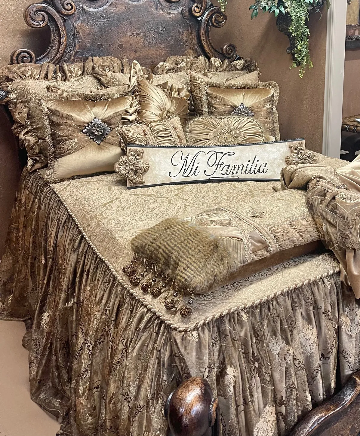 Champagne Old World Bedding