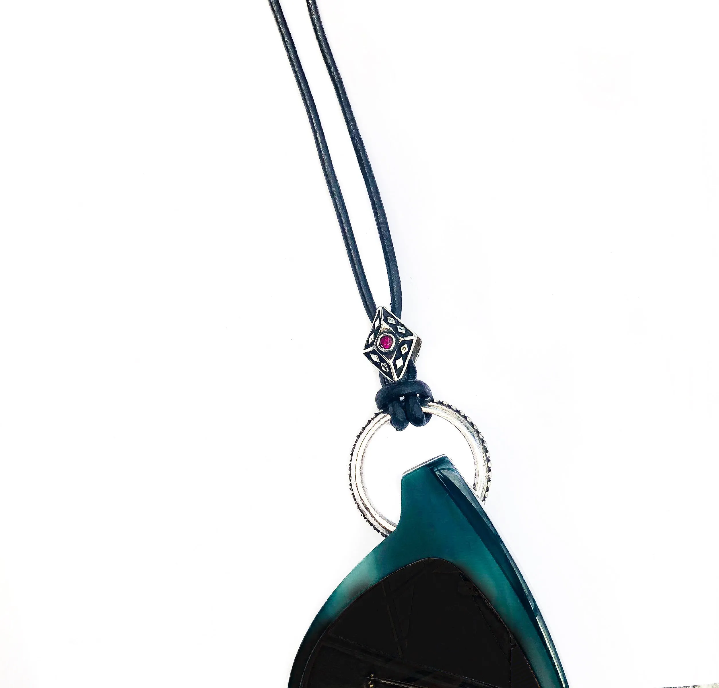 Classic Diamond EyeRing Necklace
