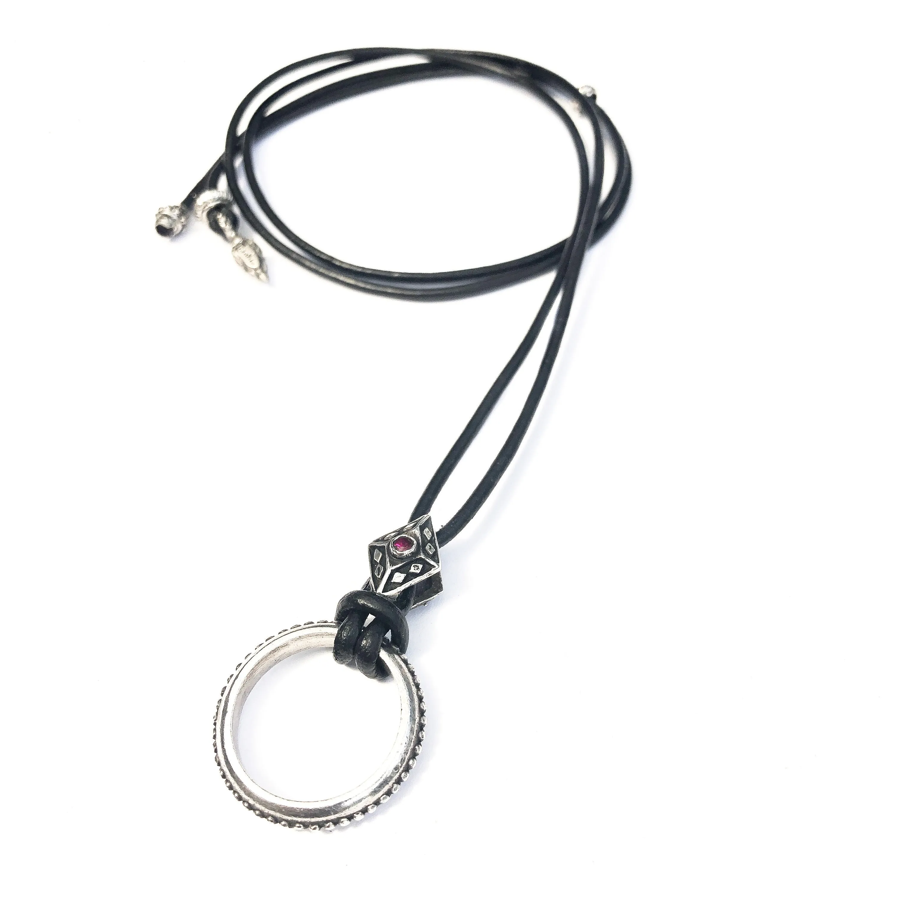 Classic Diamond EyeRing Necklace