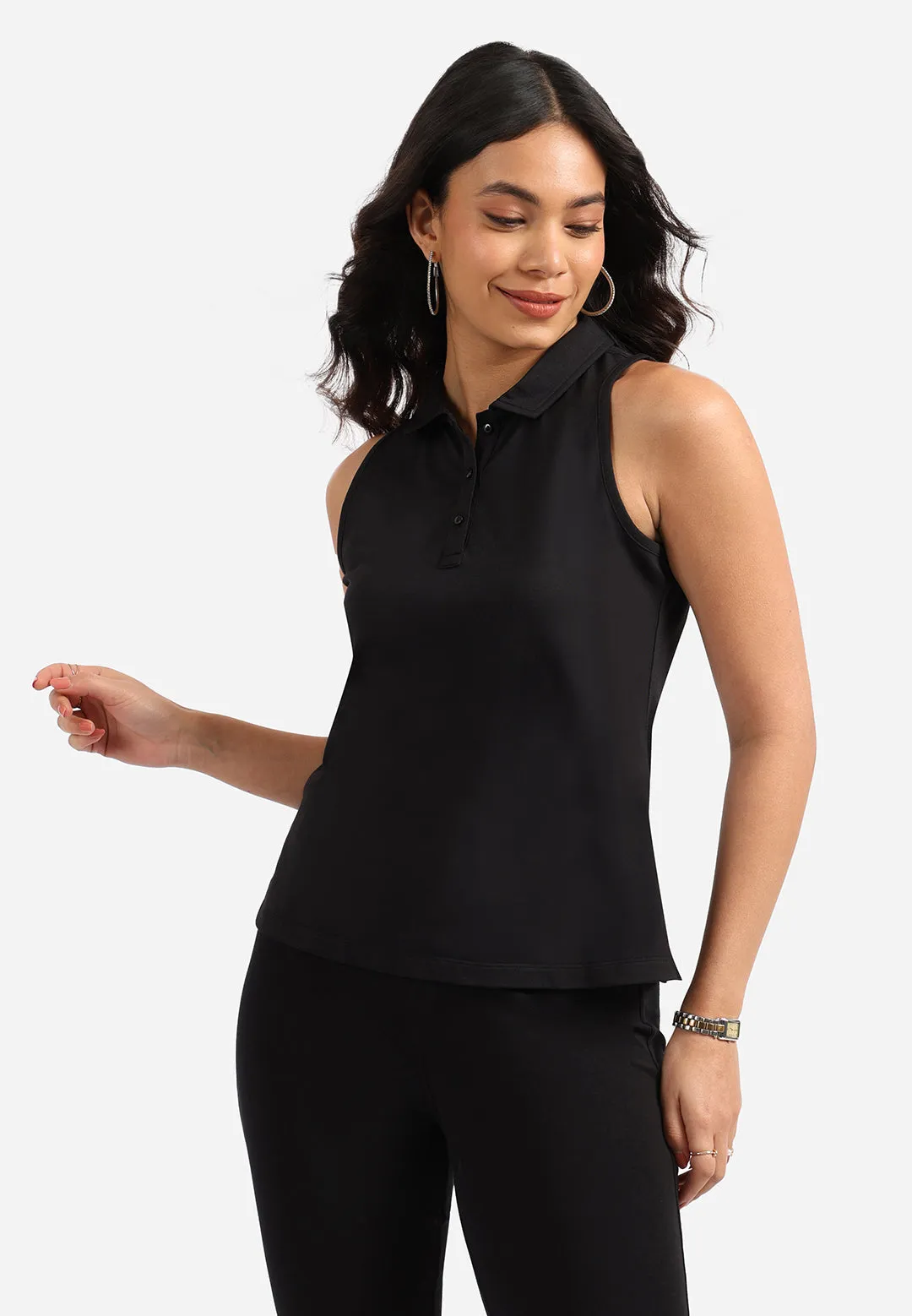Classic Pique Polo - Sleeveless