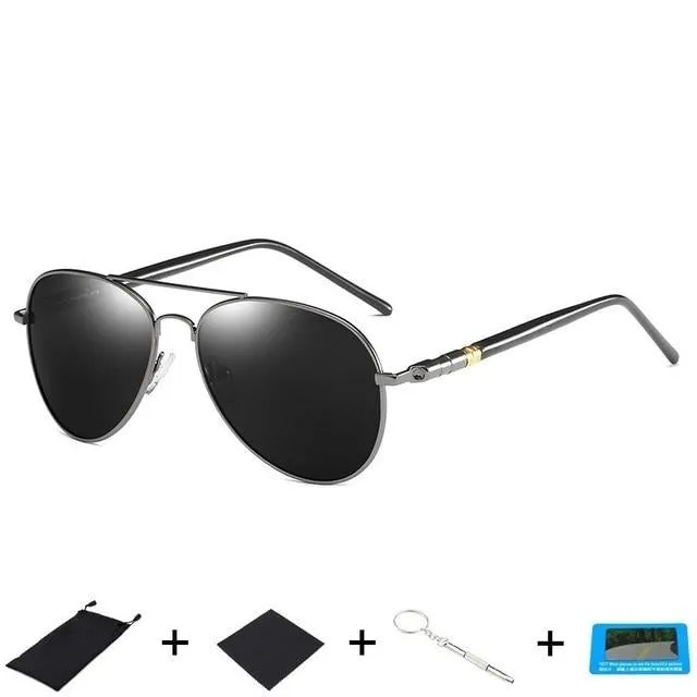 Classic Polarized Men Driving Pilot UV400 sunglasses