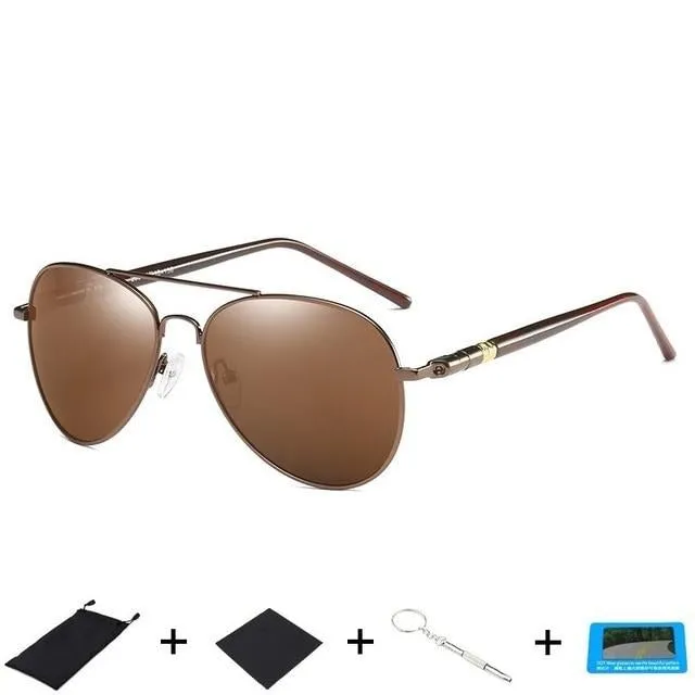 Classic Polarized Men Driving Pilot UV400 sunglasses