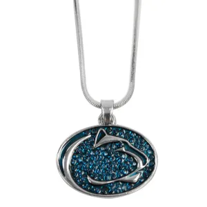 Crystal Lion Logo Necklace