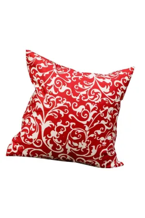 devine scarlet red printed cloth 20" x 20" pillow covers