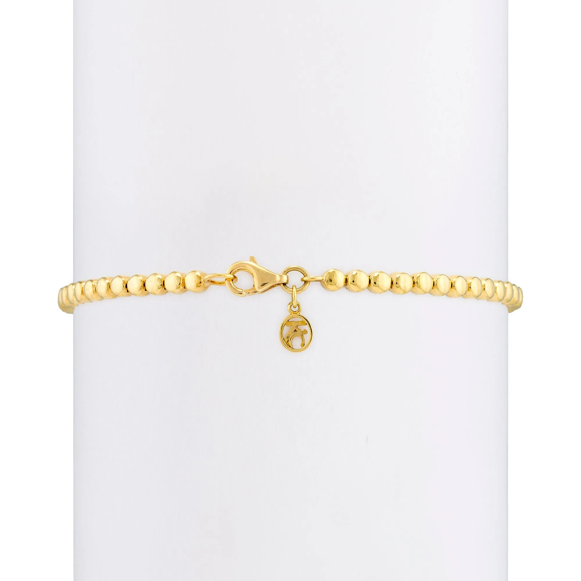 Diamond ID Bar with Studded Bracelet