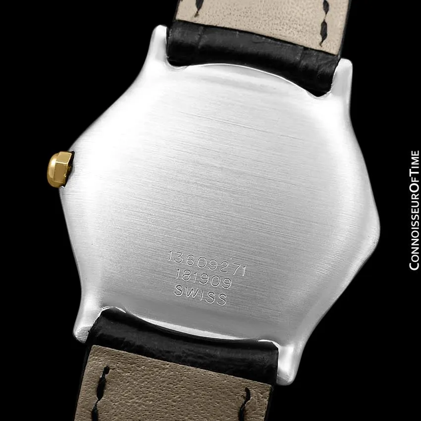 Ebel Classic Wave Mens Unisex Watch - Stainless Steel and 18K Gold