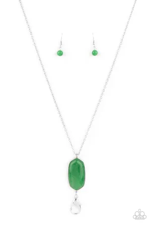 Elemental Elegance - Green Necklace