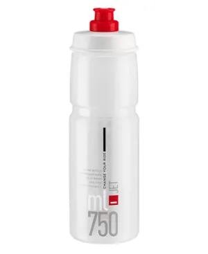 Elite Bottle Jet 750ml Clear/ Red