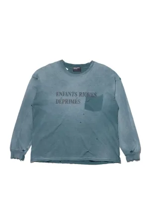 ENFANTS RICHES DÉPRIMÉS | CLASSIC LOGO LONG SLEEVE T-SHIRT
