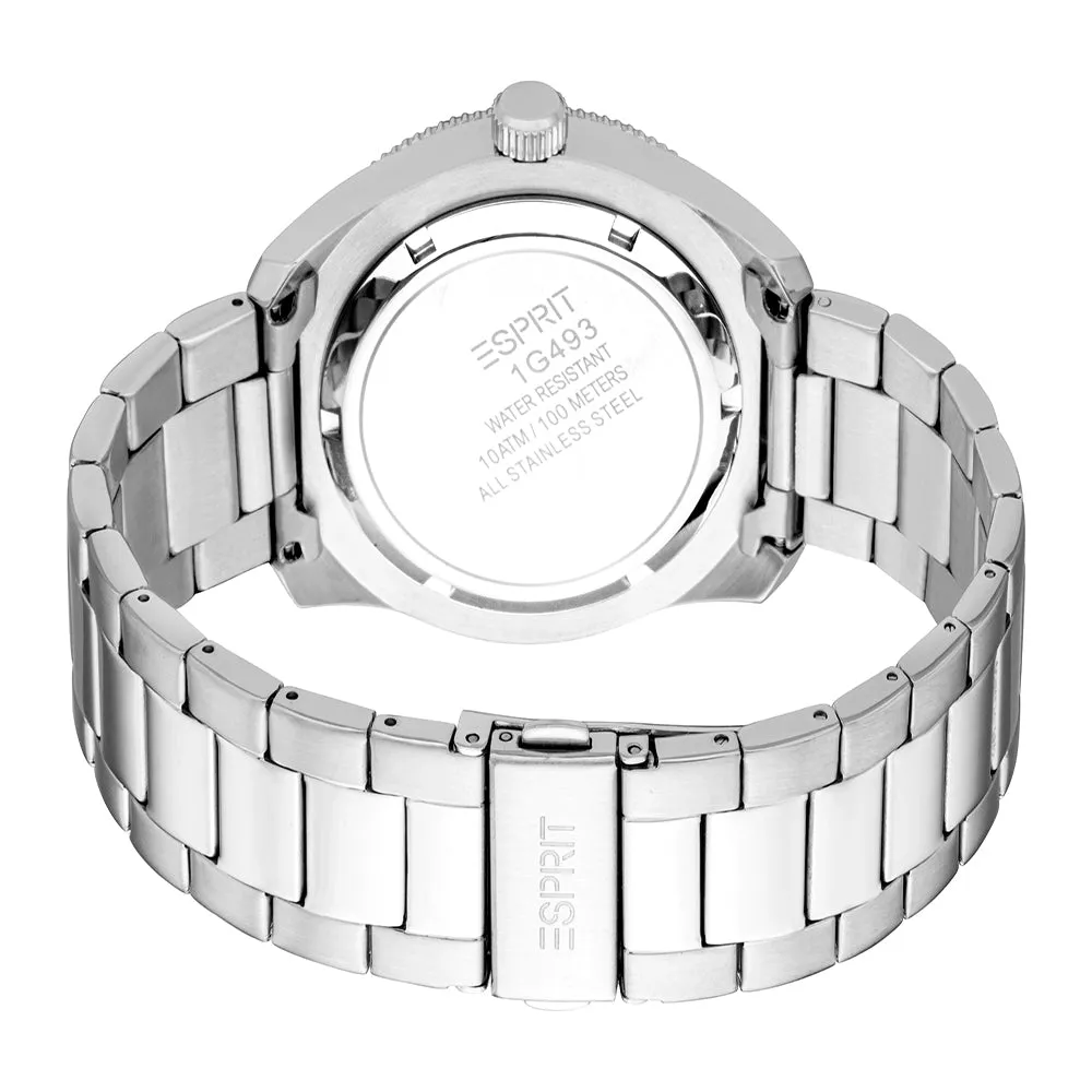 Esprit Men's 43mm Greyson Fashion Dark Green Dial Watch