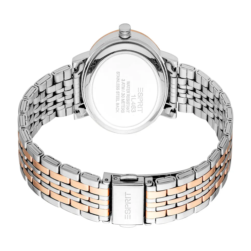 Esprit Women's 30mm Florence Fashion White MOP Dial Watch