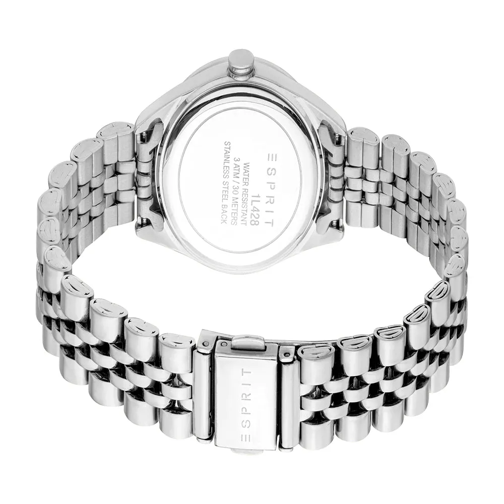 Esprit Women's 30mm Melody Fashion Silver Dial Watch