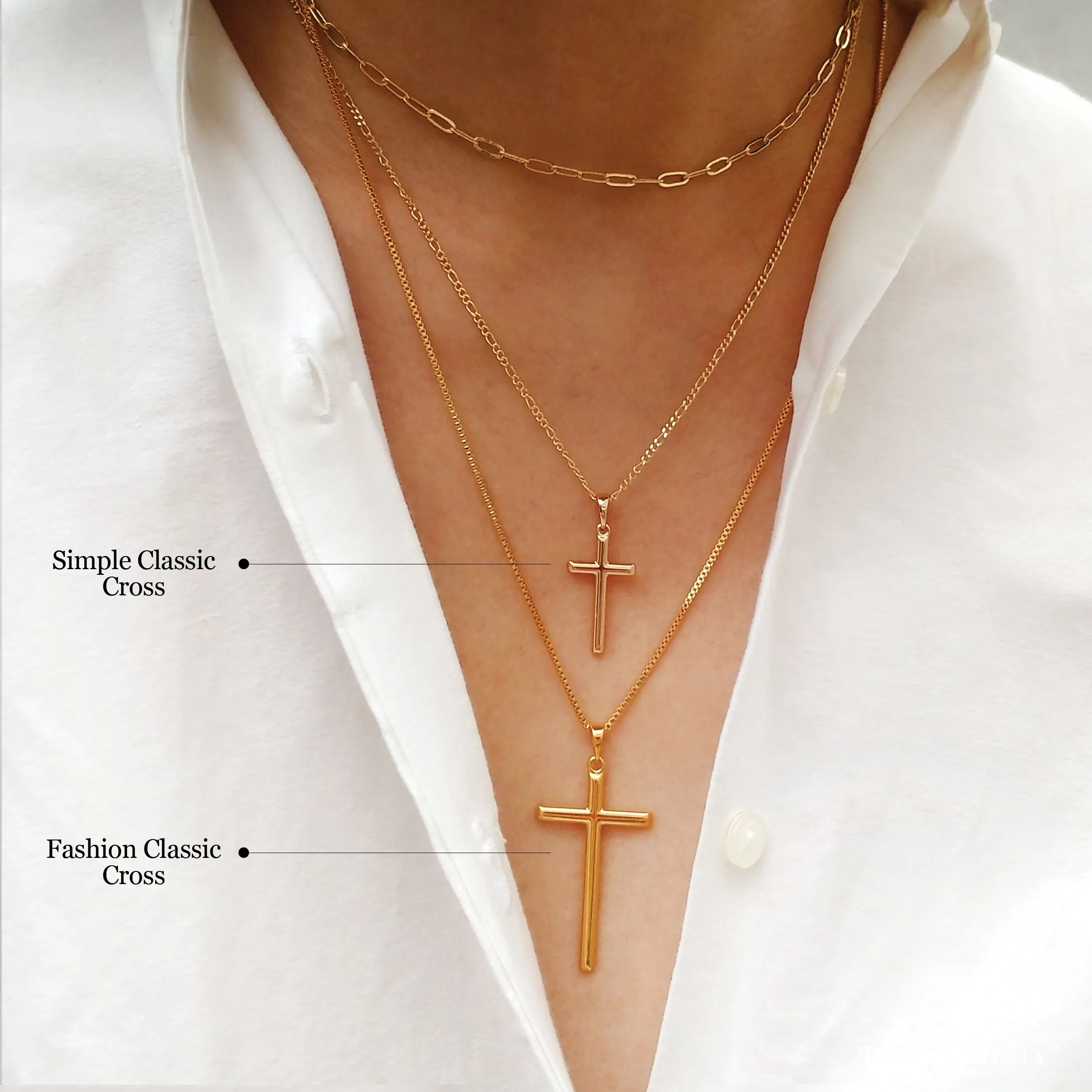 Fashion Cross Necklace