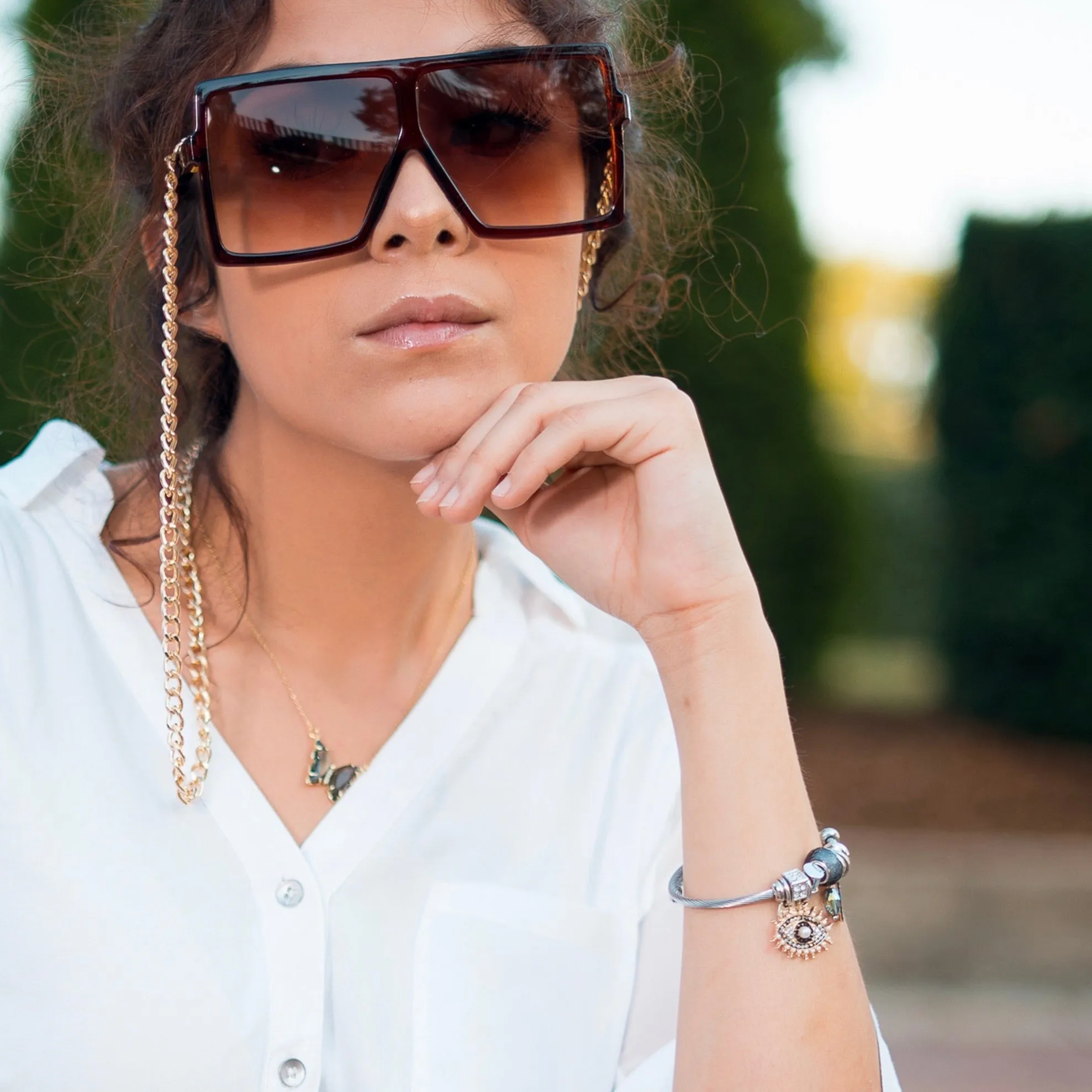 FASHION OVER SIZED SUNGLASSES