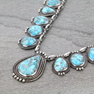 Fashion Squash Blossom with Stones