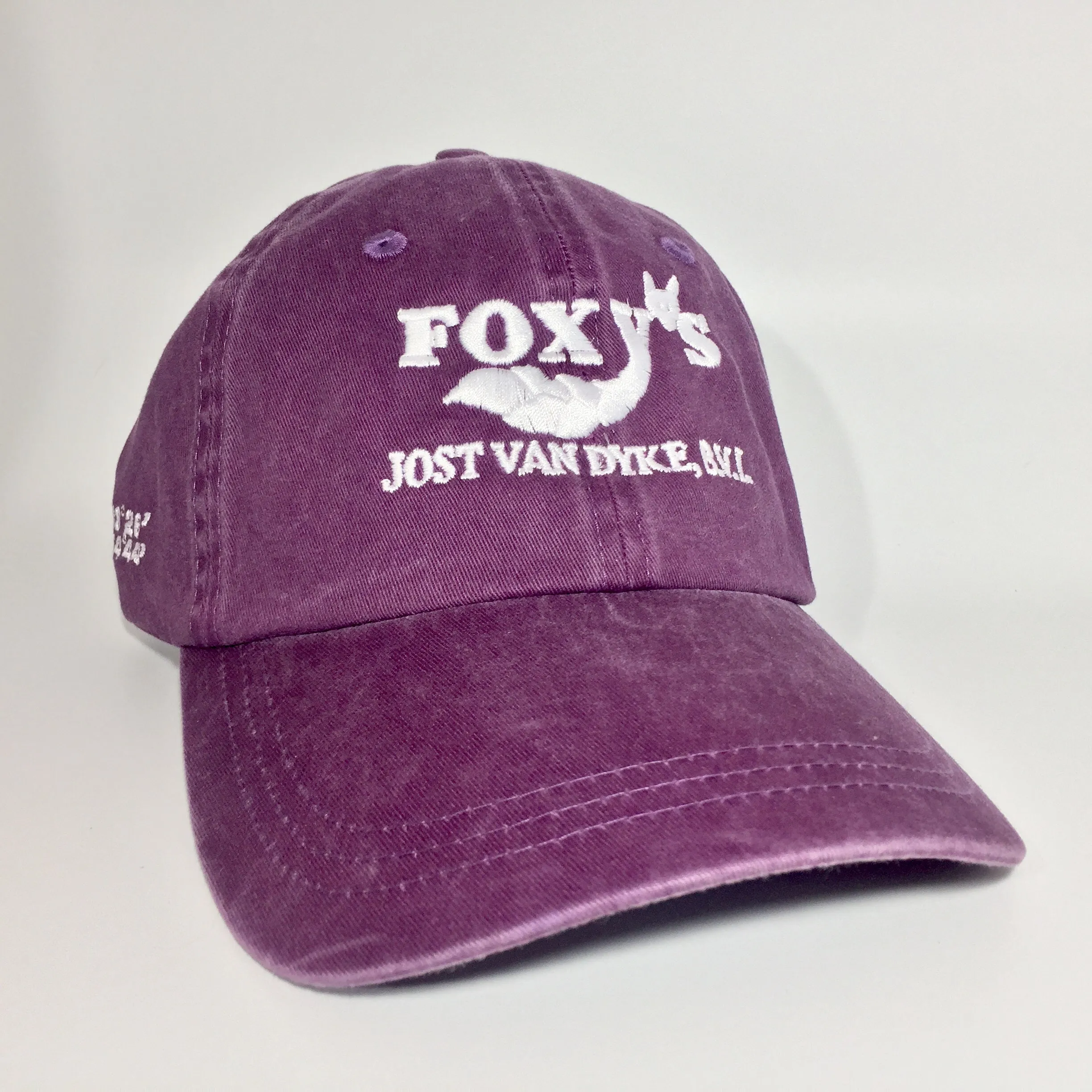 Foxy's Classic Logo Pigment Dyed Cap