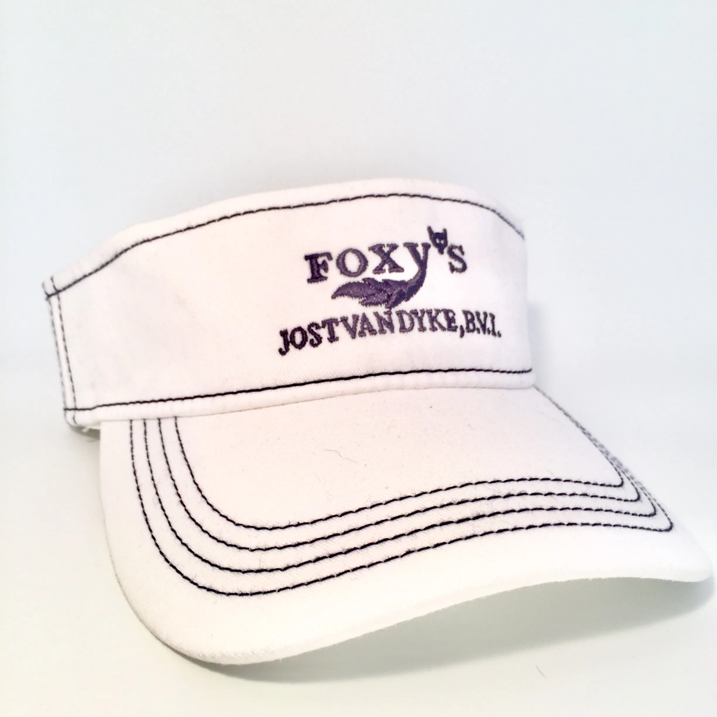 Foxy's Classic Logo Pigment Dyed Visor