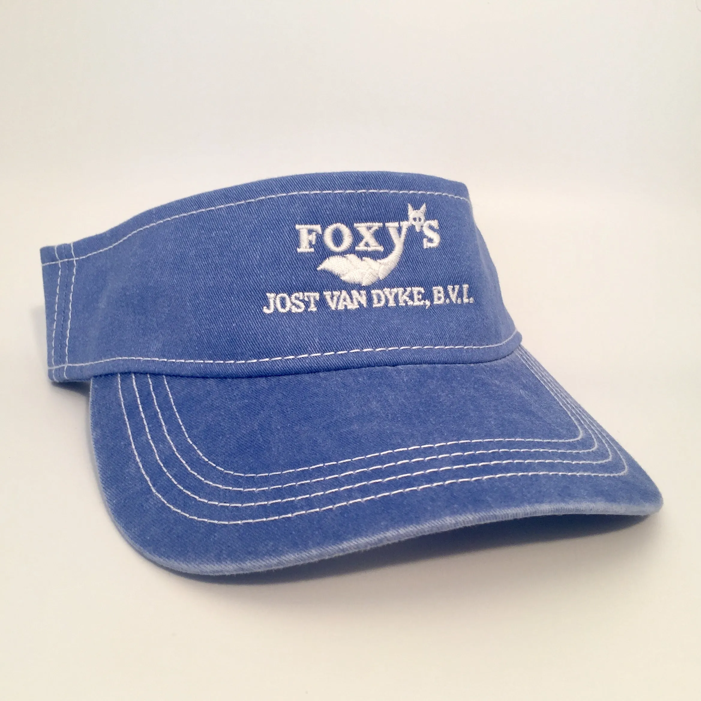 Foxy's Classic Logo Pigment Dyed Visor
