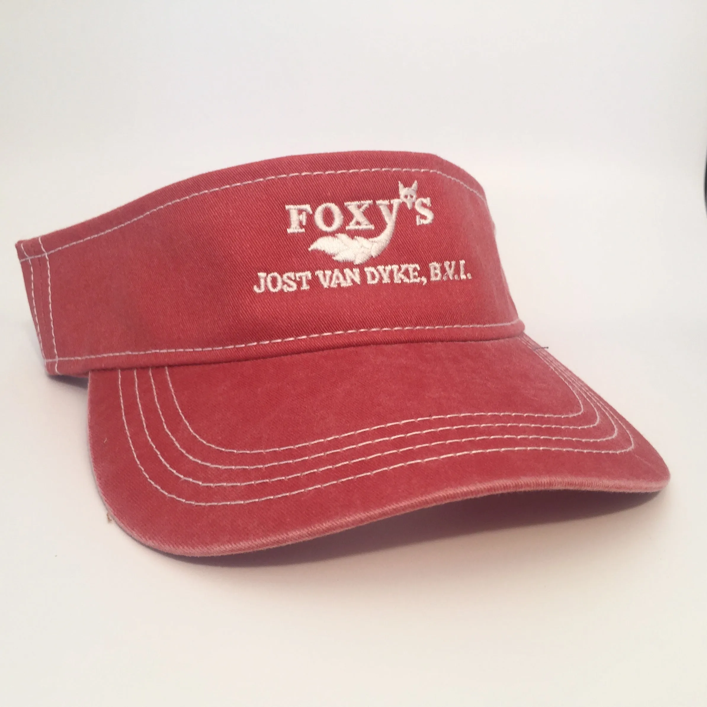 Foxy's Classic Logo Pigment Dyed Visor