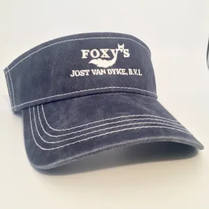 Foxy's Classic Logo Pigment Dyed Visor