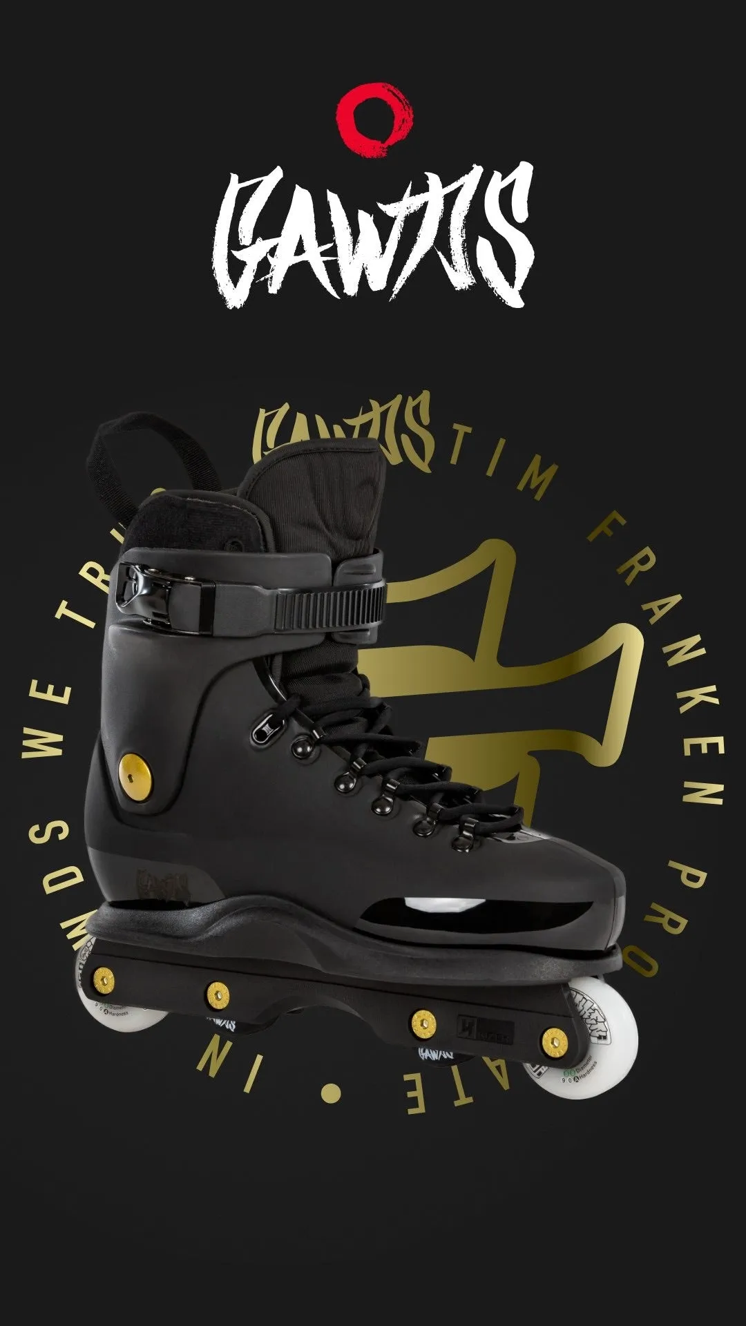 GAWDS - TIM FRANKEN - PRO MODEL - SKATES