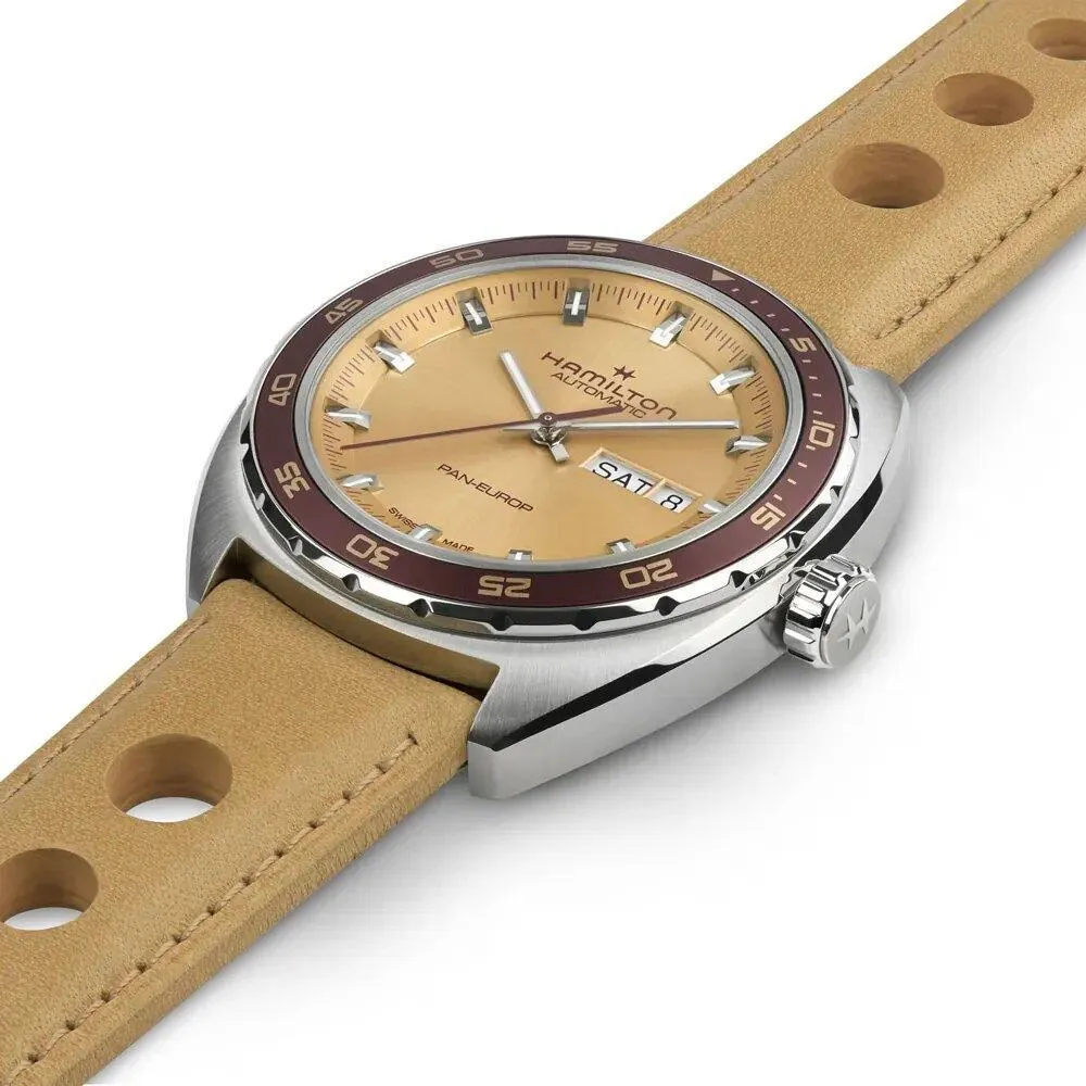 Hamilton American Classic Pan Europ Day Date Automatic Men's Watch H35435820