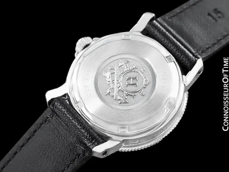 Hermes Ladies Clipper Diver Quartz Watch - Stainless Steel