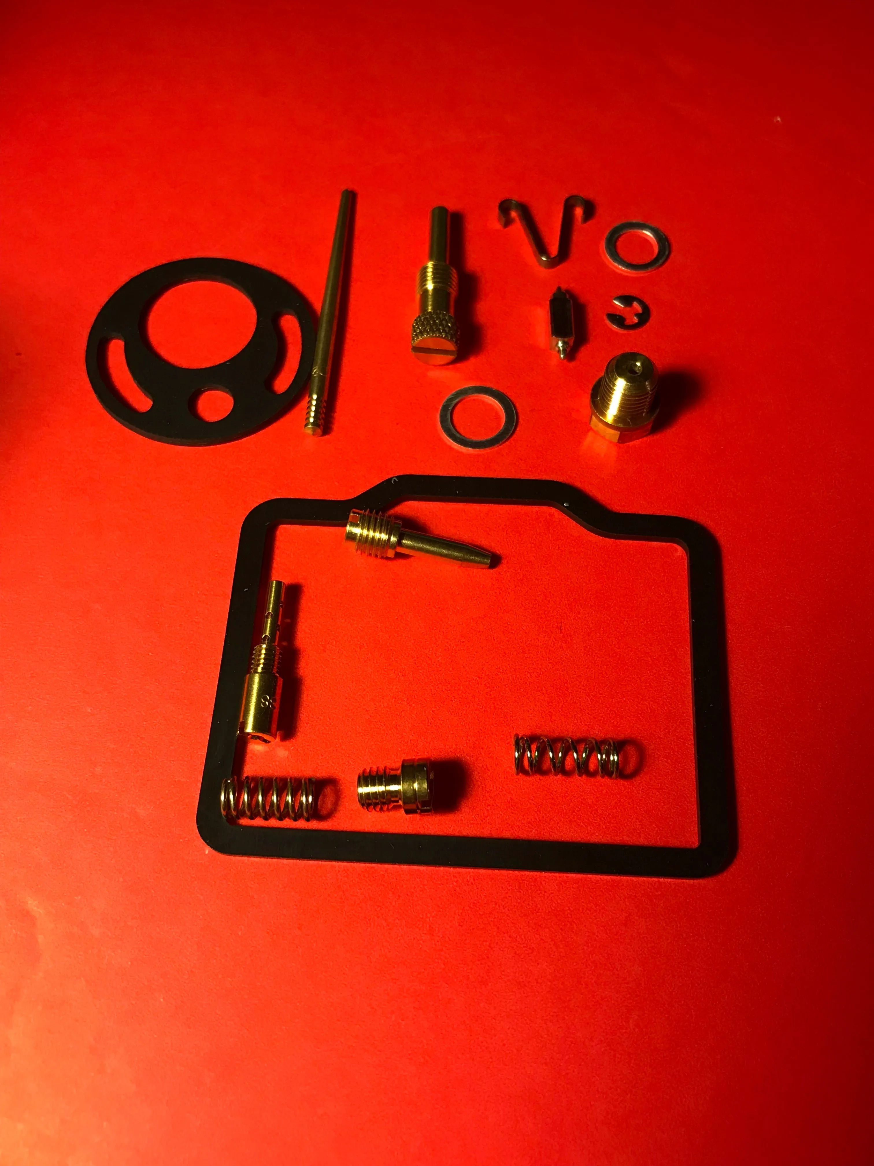 Honda TL125 1973 1974 1975 Keihen Carburetor Rebuild Kit TL125 Trials Motorcycle